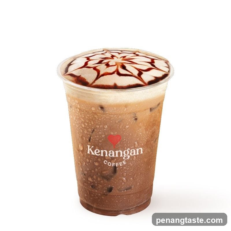 Iced Coffee with Latte Art