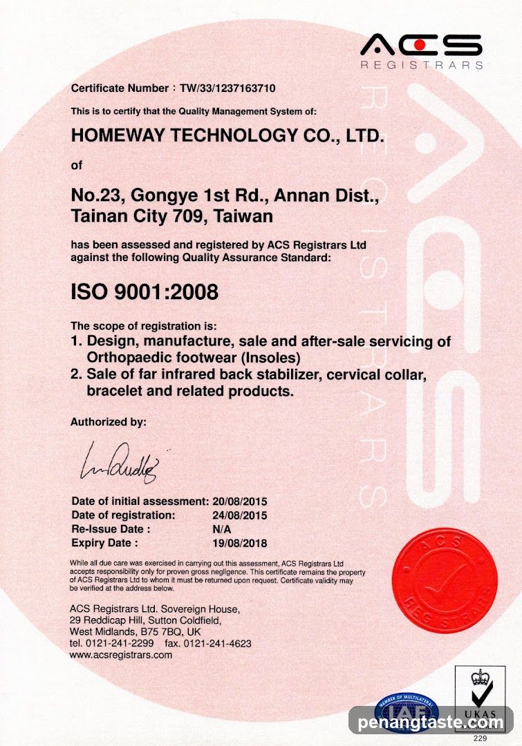 ISO 9001:2008 Certificate
