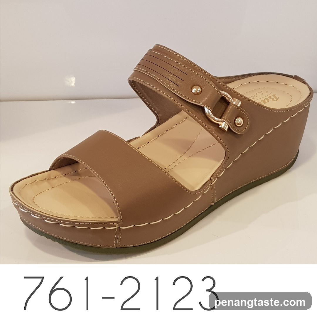 Brown Wedge Sandals