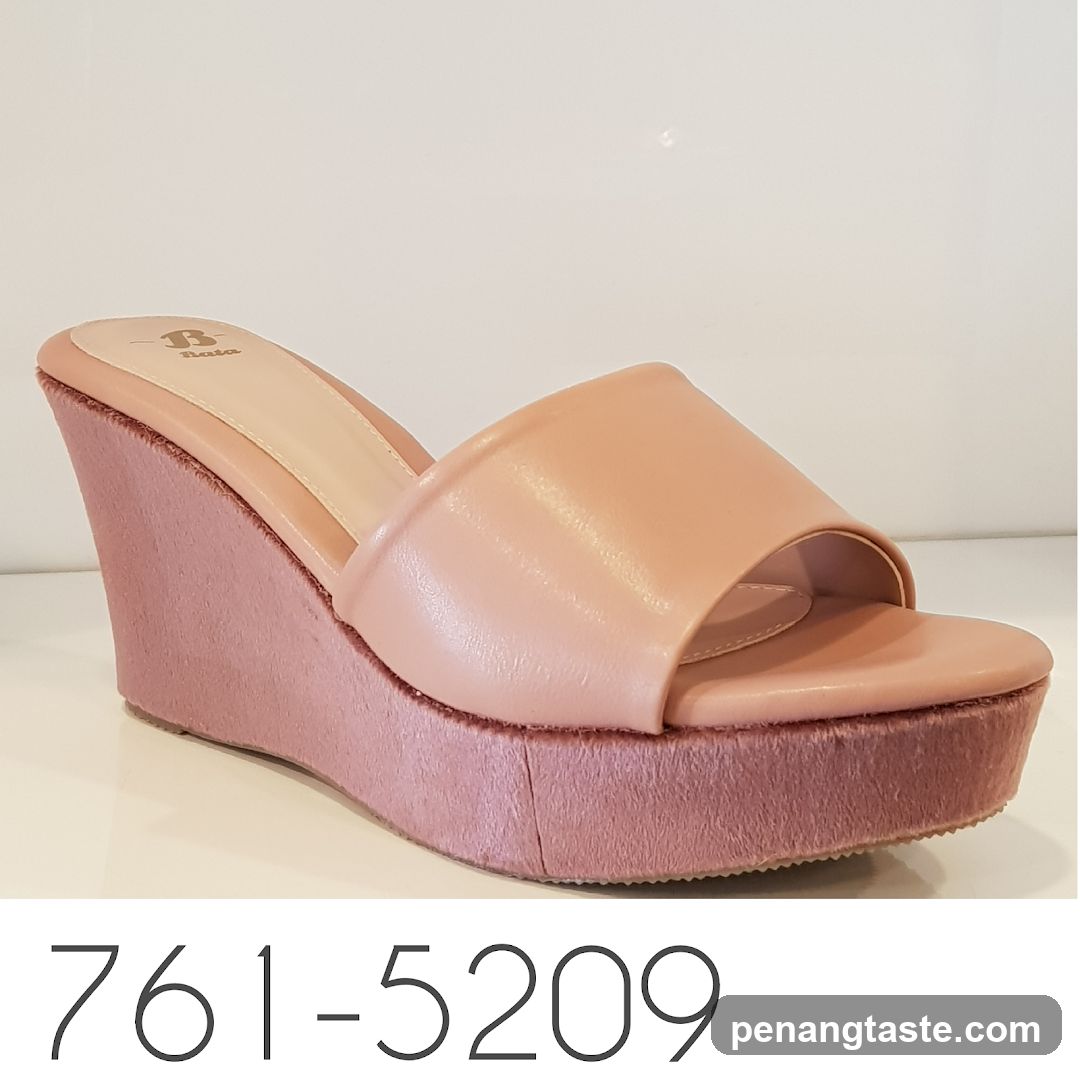 Pink Wedge Sandal