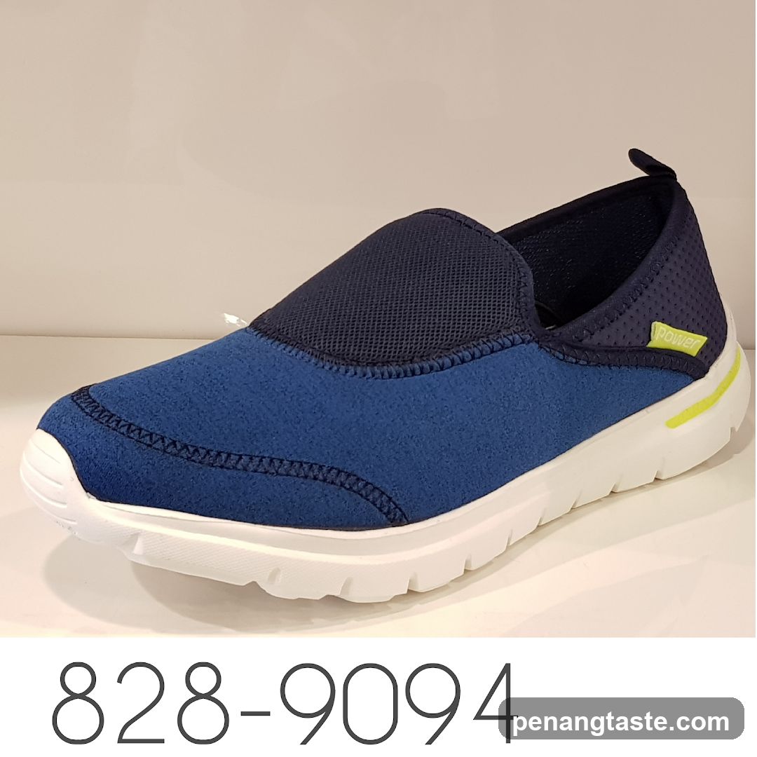 Blue Slip-On Shoe Product Shot