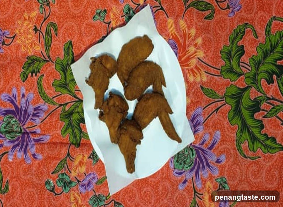 Fried Chicken on Paper Towel