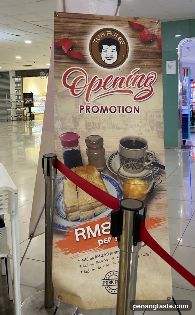 Tua Puice Opening Promotion