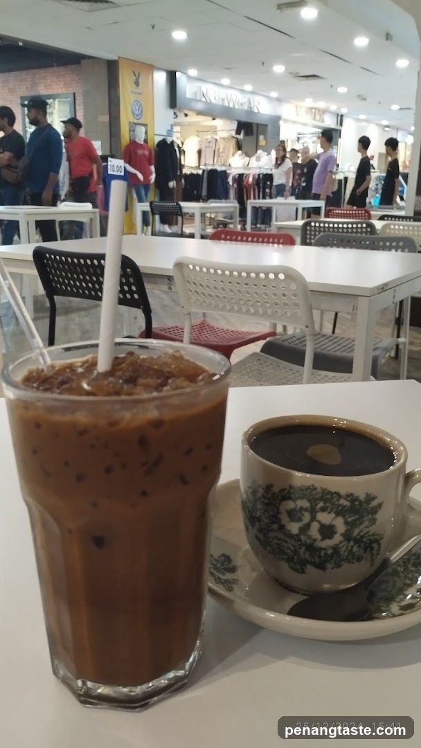 Coffee Shop Interior with Drinks