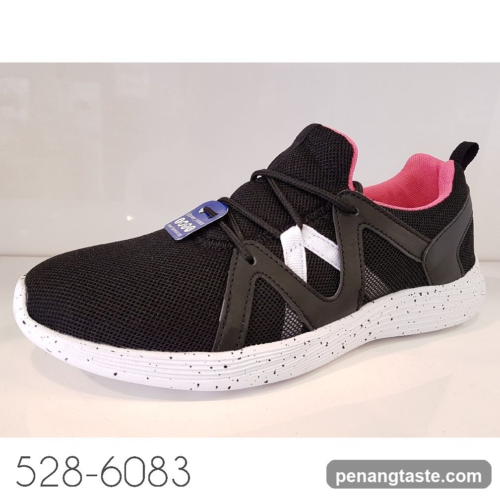 Black and Pink Sneaker