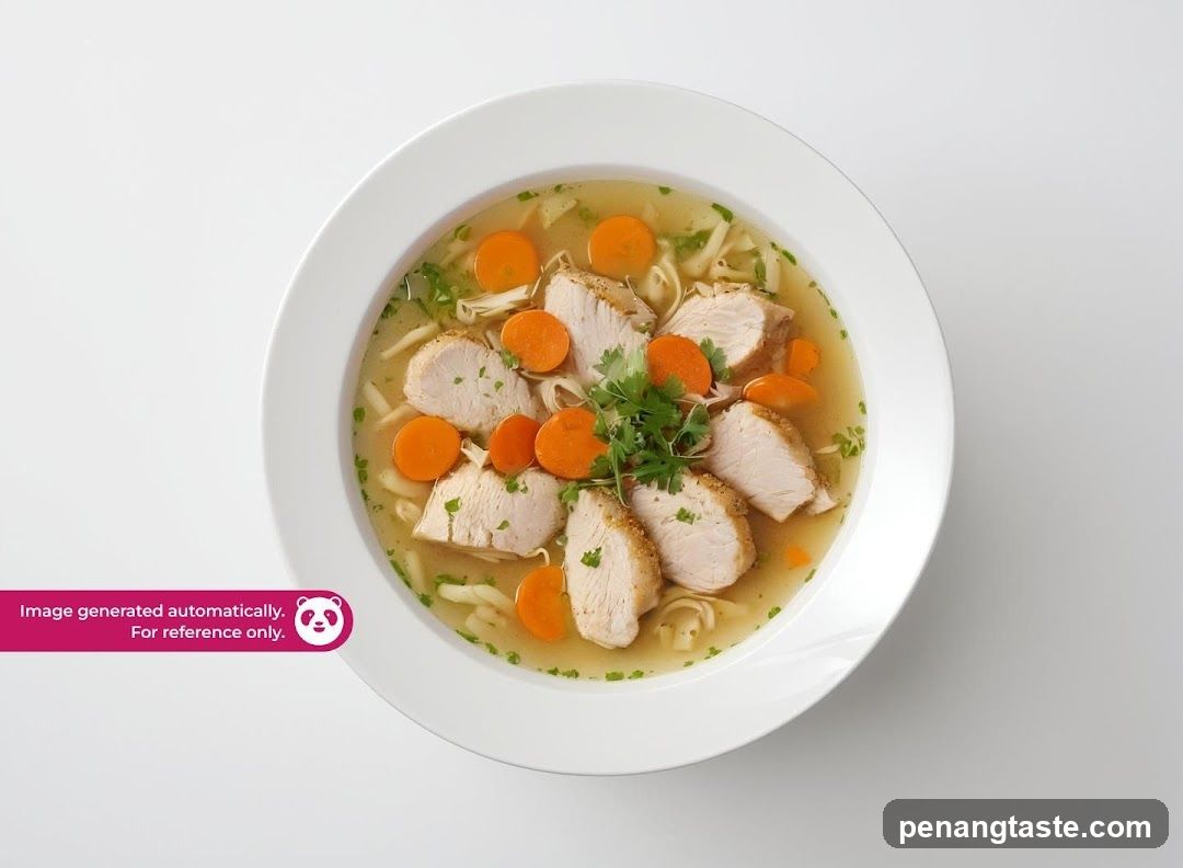Chicken Noodle Soup Bowl