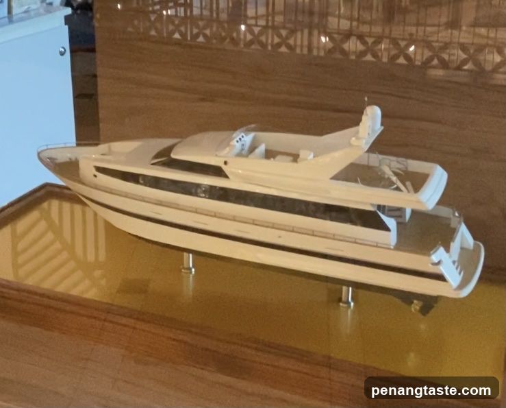 Yacht Model Display