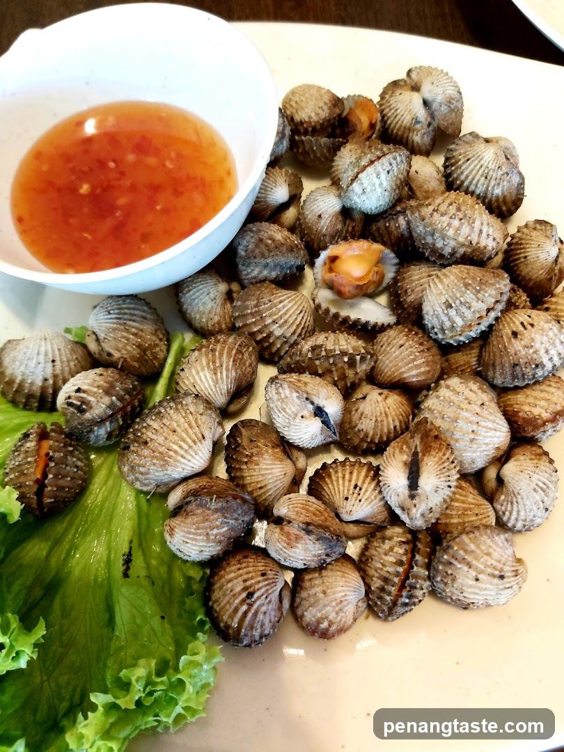 Baked Clams with Dipping Sauce