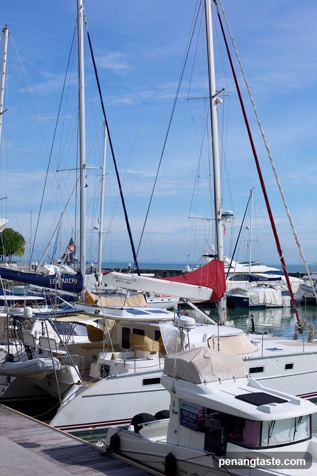 Yacht Dock Scene