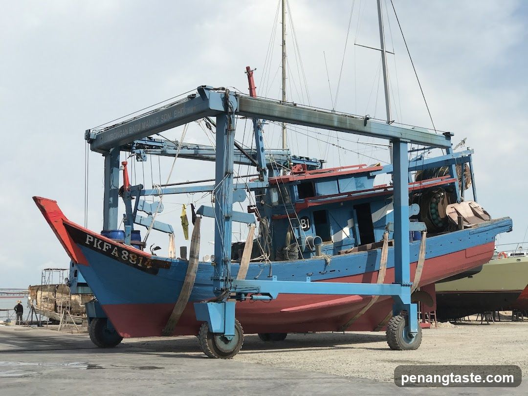 Fishing Boat on Docks