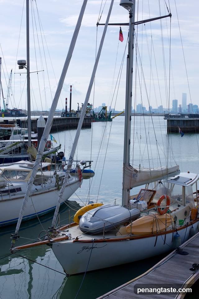 Sailboats at the Dock
