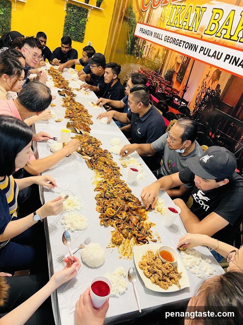 Group Dining at Restaurant