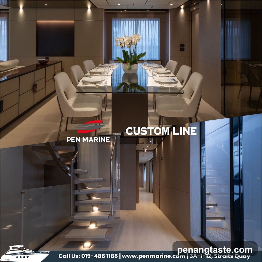Custom Line Yacht Interior