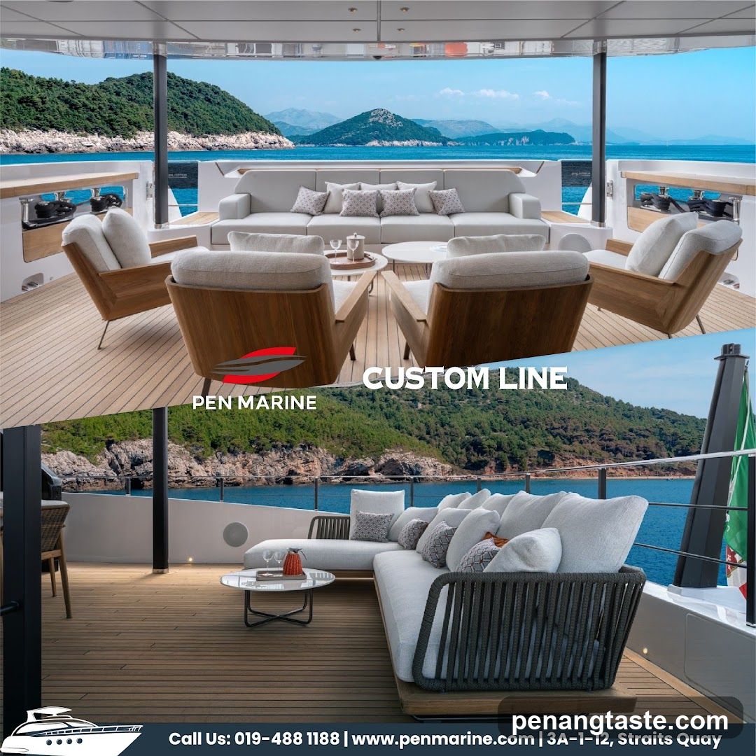 Pen Marine Custom Line Yacht Interior and Exterior
