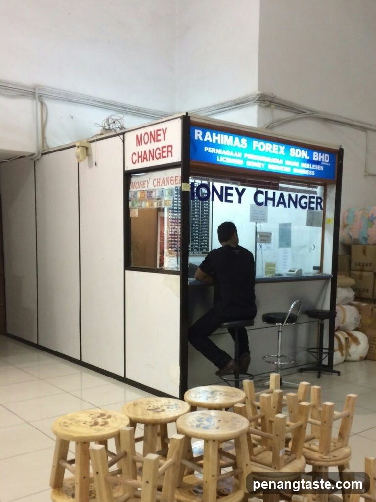 Money Changer Booth Interior View
