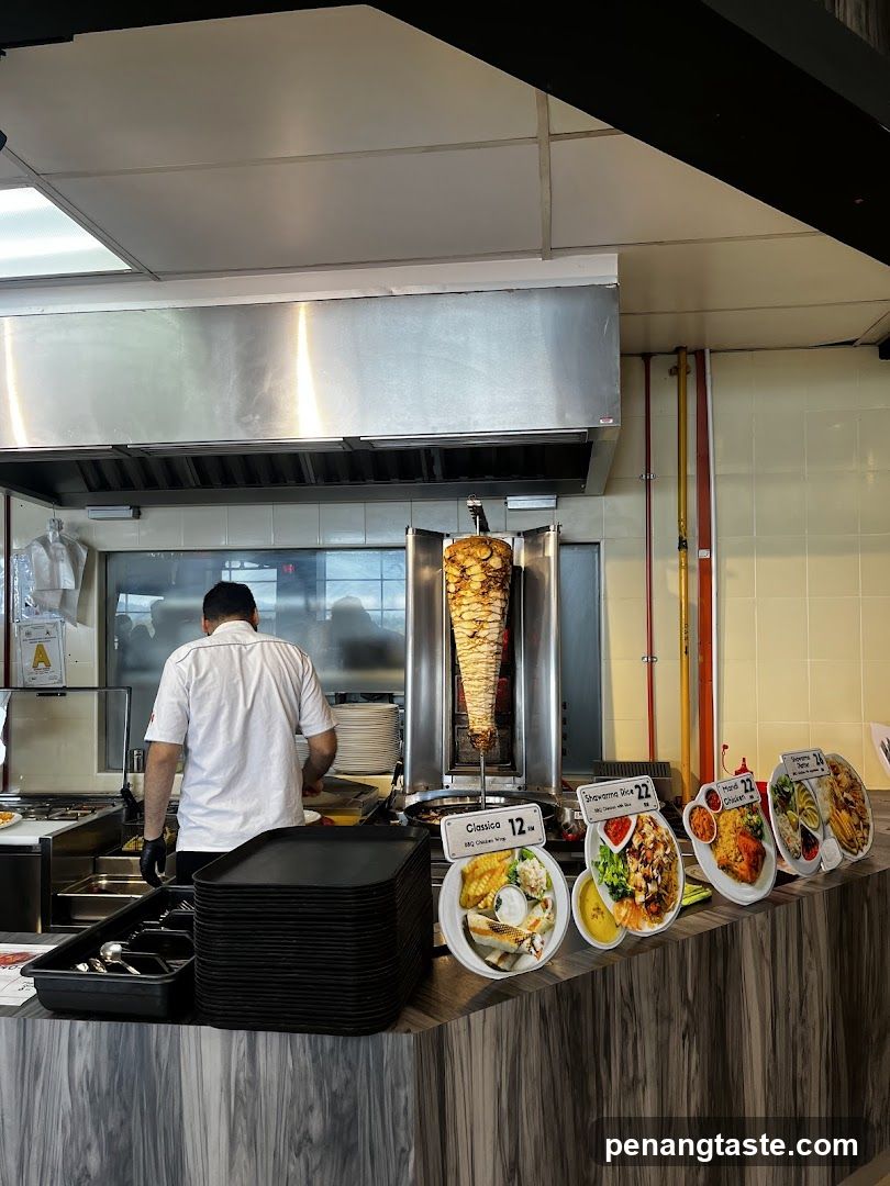Food Counter Display