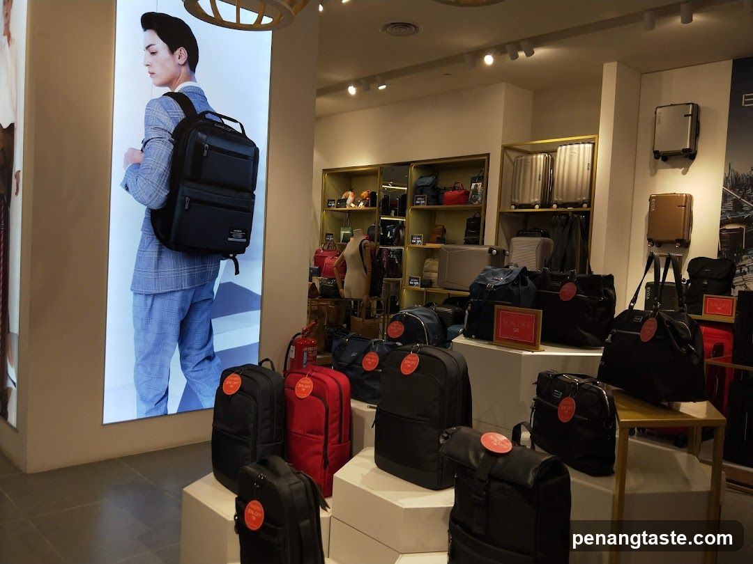 Backpack Store Interior Display