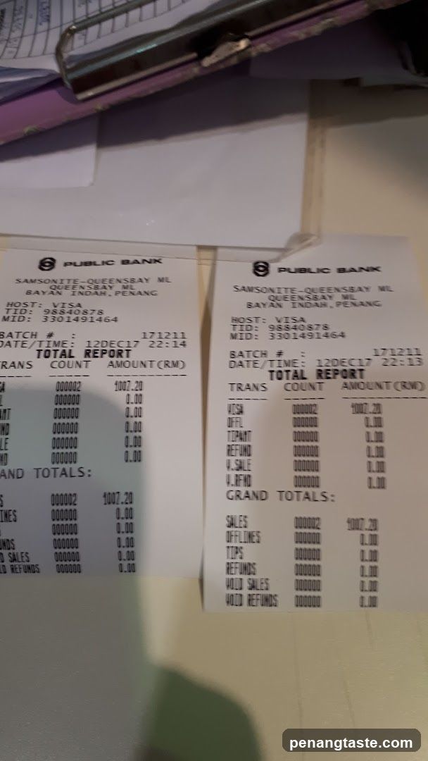 Public Bank Receipts