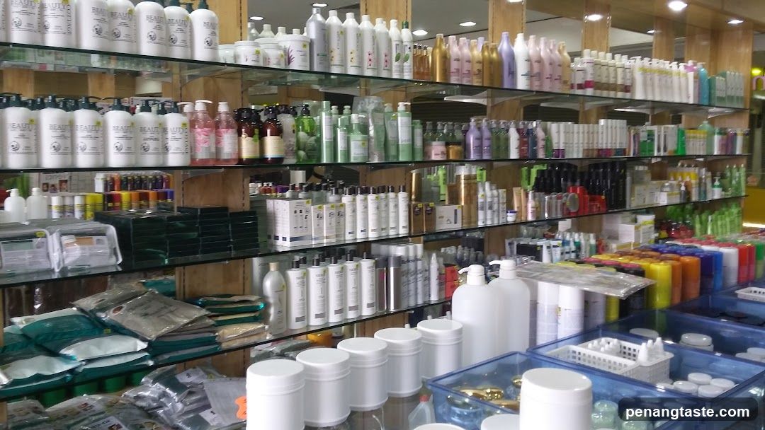 Beauty and Hair Products Store Interior