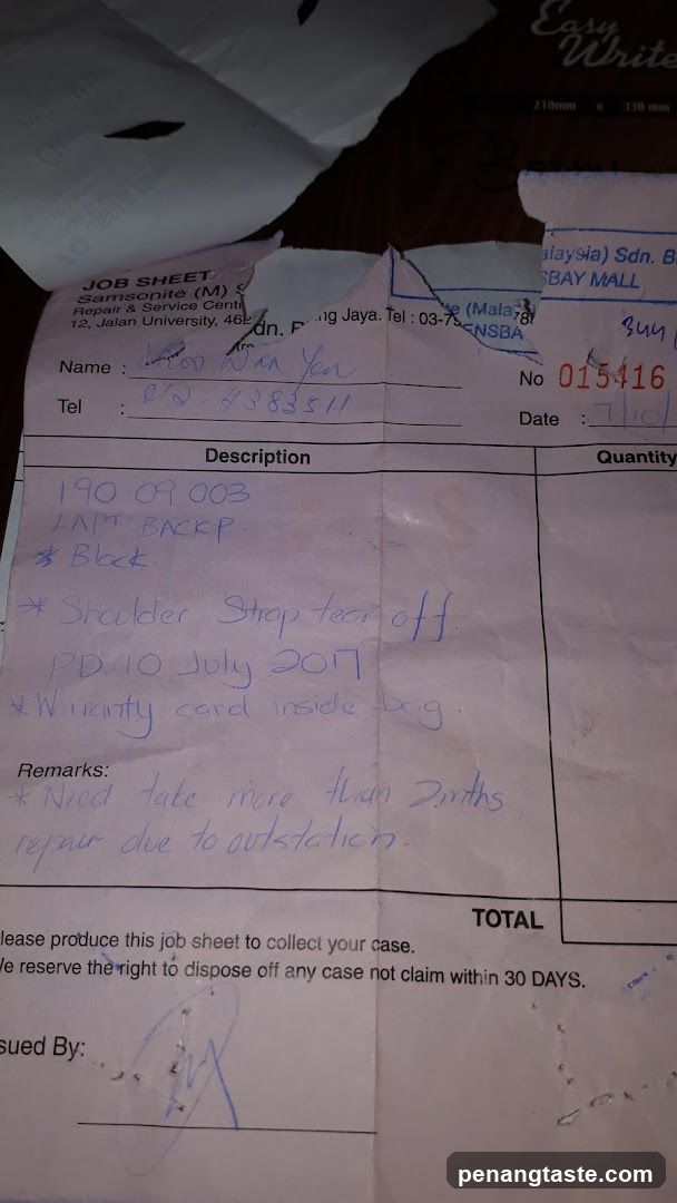 Job Sheet Document