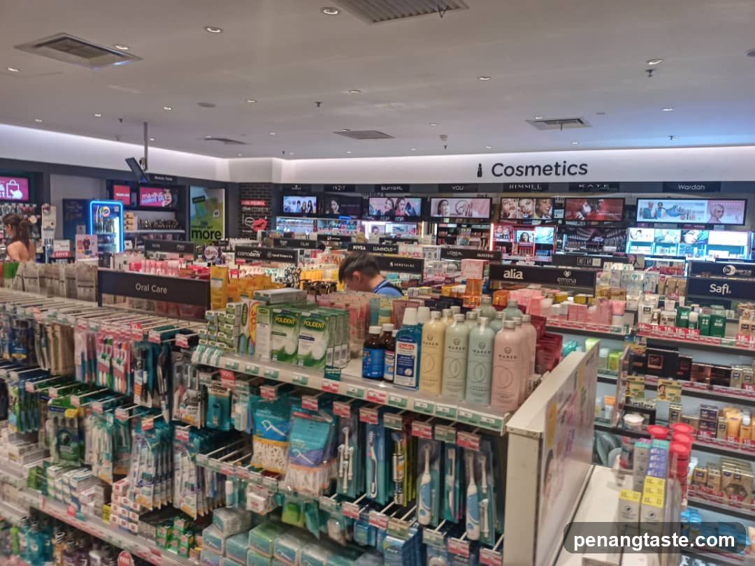 Cosmetics and Personal Care Store Interior