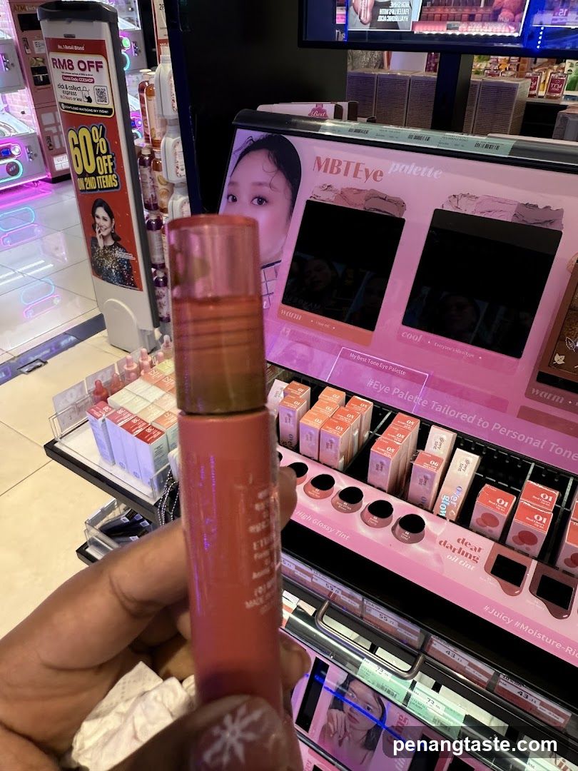 Cosmetics Display in Store
