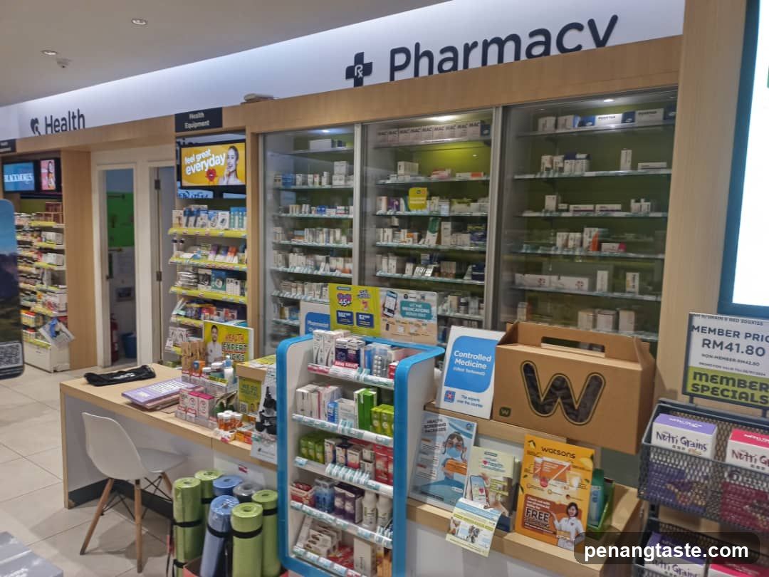 Pharmacy Interior Display