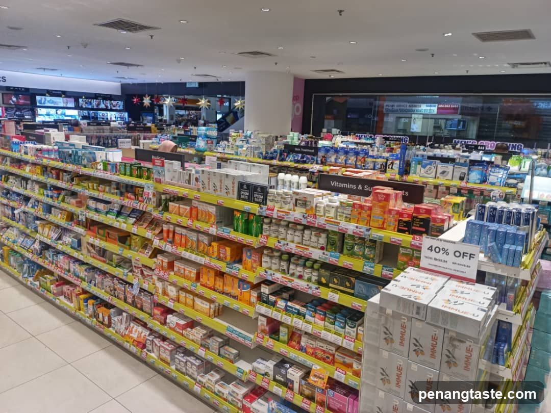 Pharmacy Interior Aisle