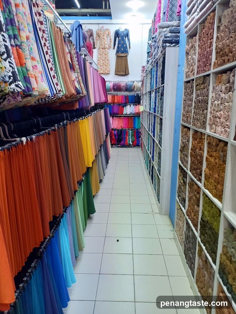Fabric Store Interior