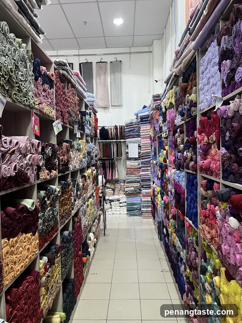 Fabric Store Interior