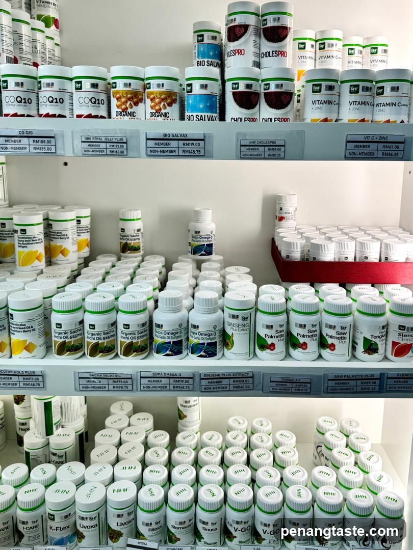 Supplement Shelf Display