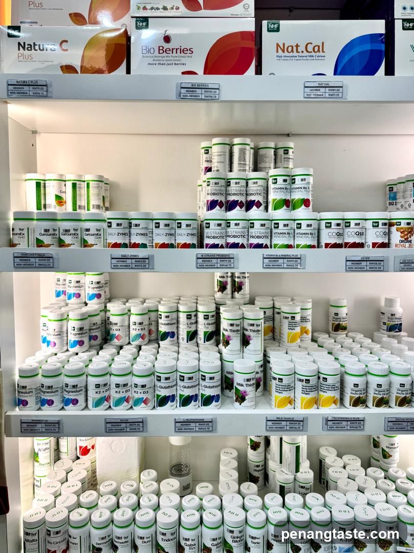 Supplement Shelf Display