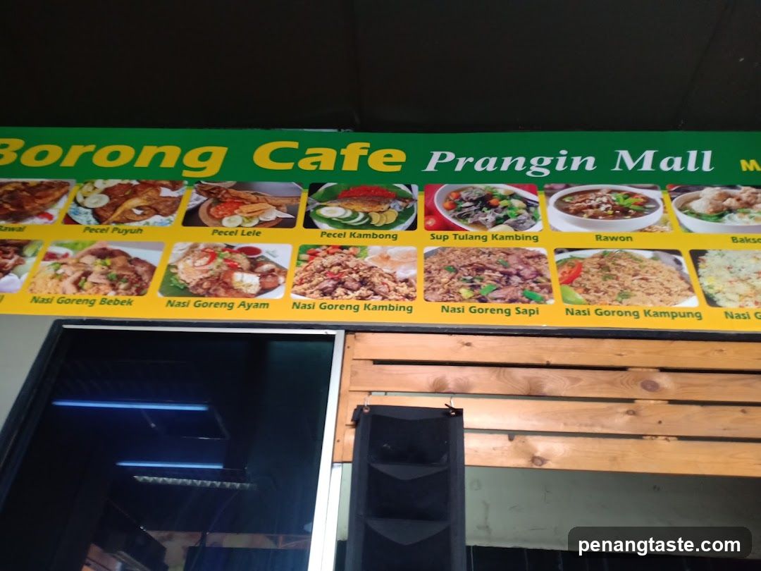 Yasin borong cafe