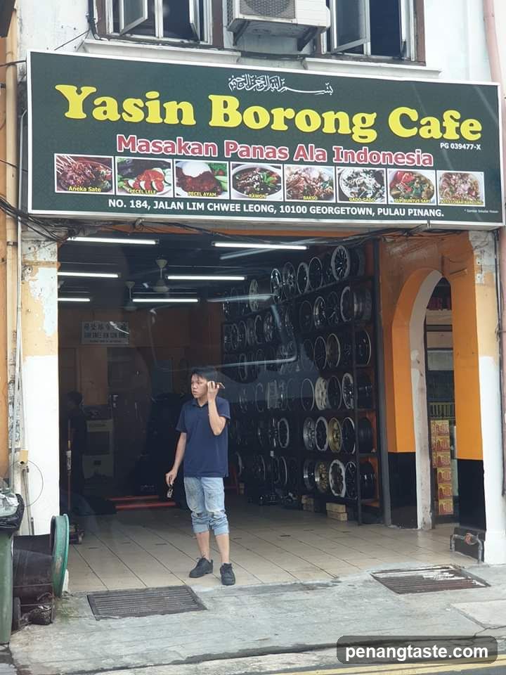 Yasin borong cafe