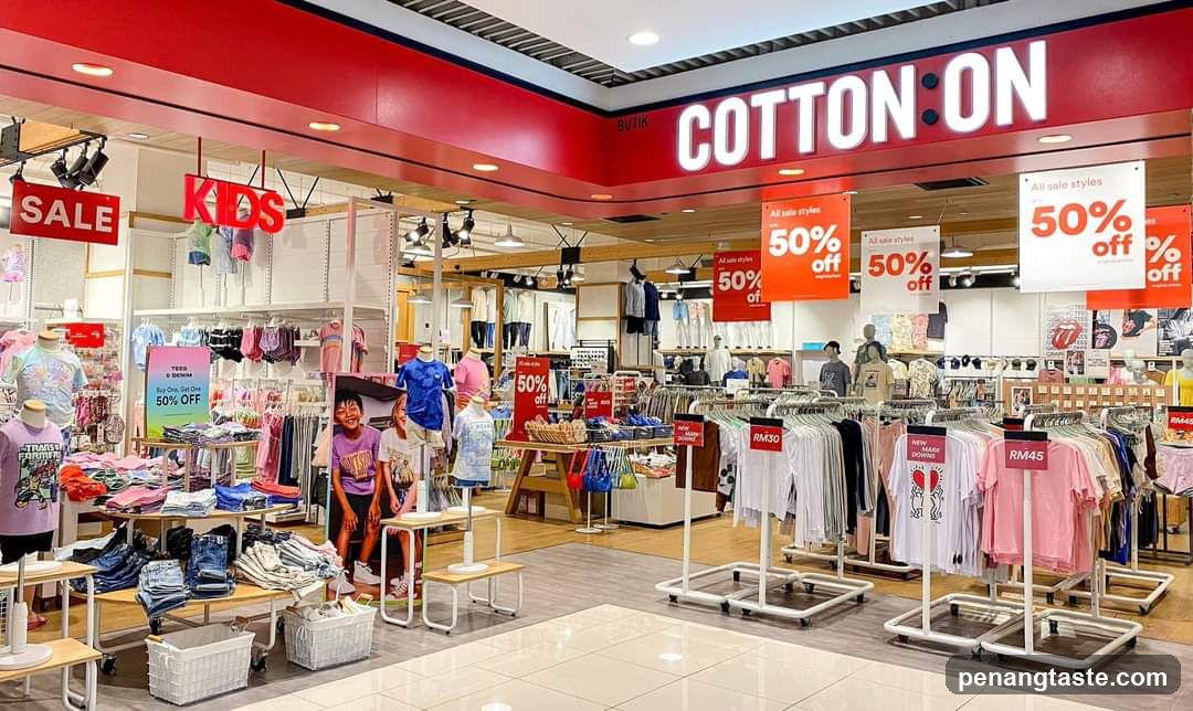 Cotton On Store Interior