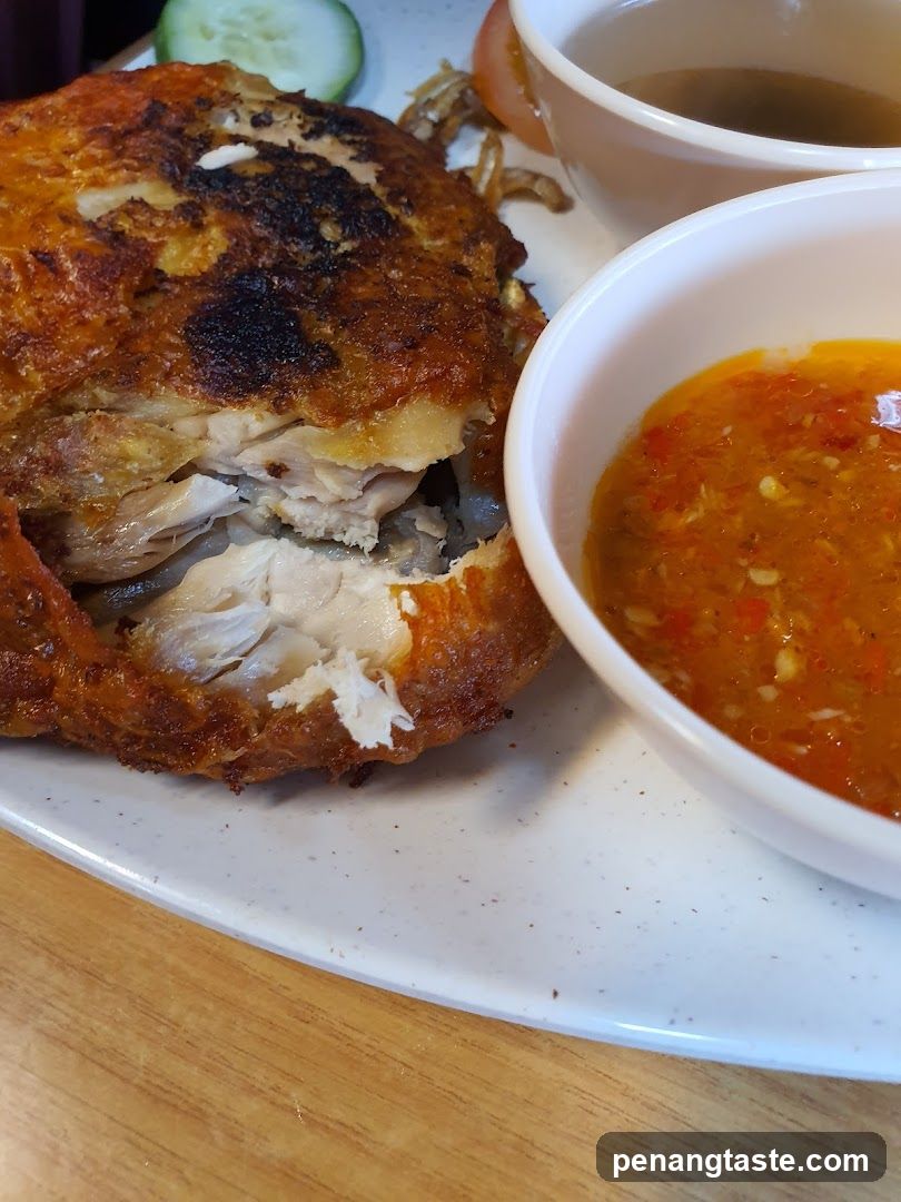Fried Chicken with Sauce