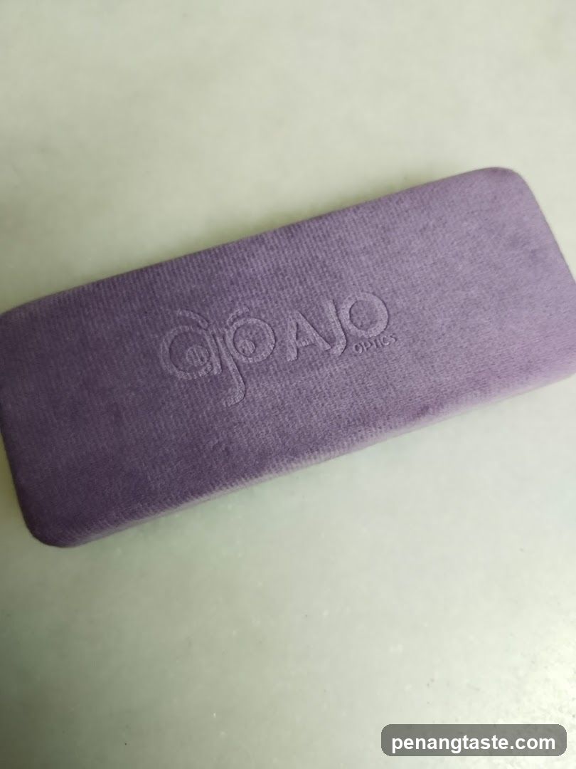 Purple eyewear case