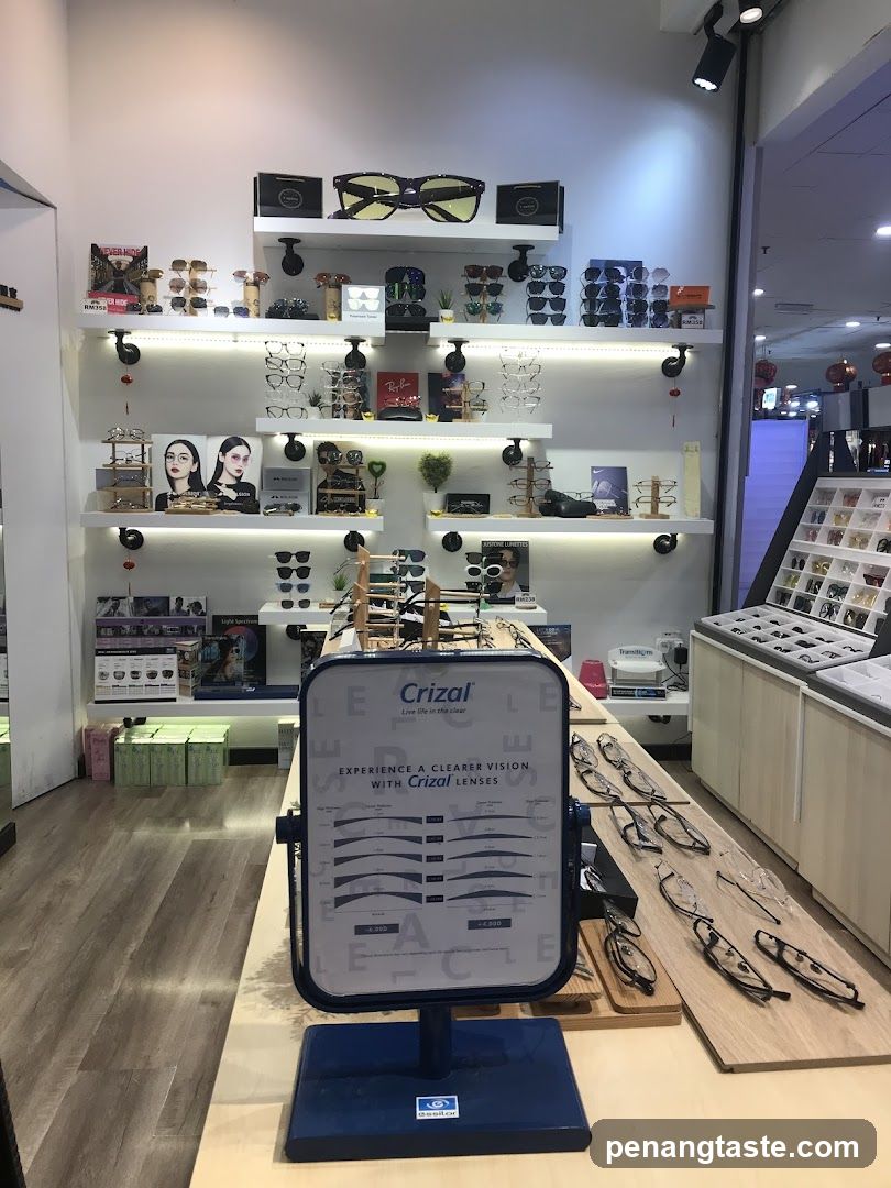 Optical Store Interior Display