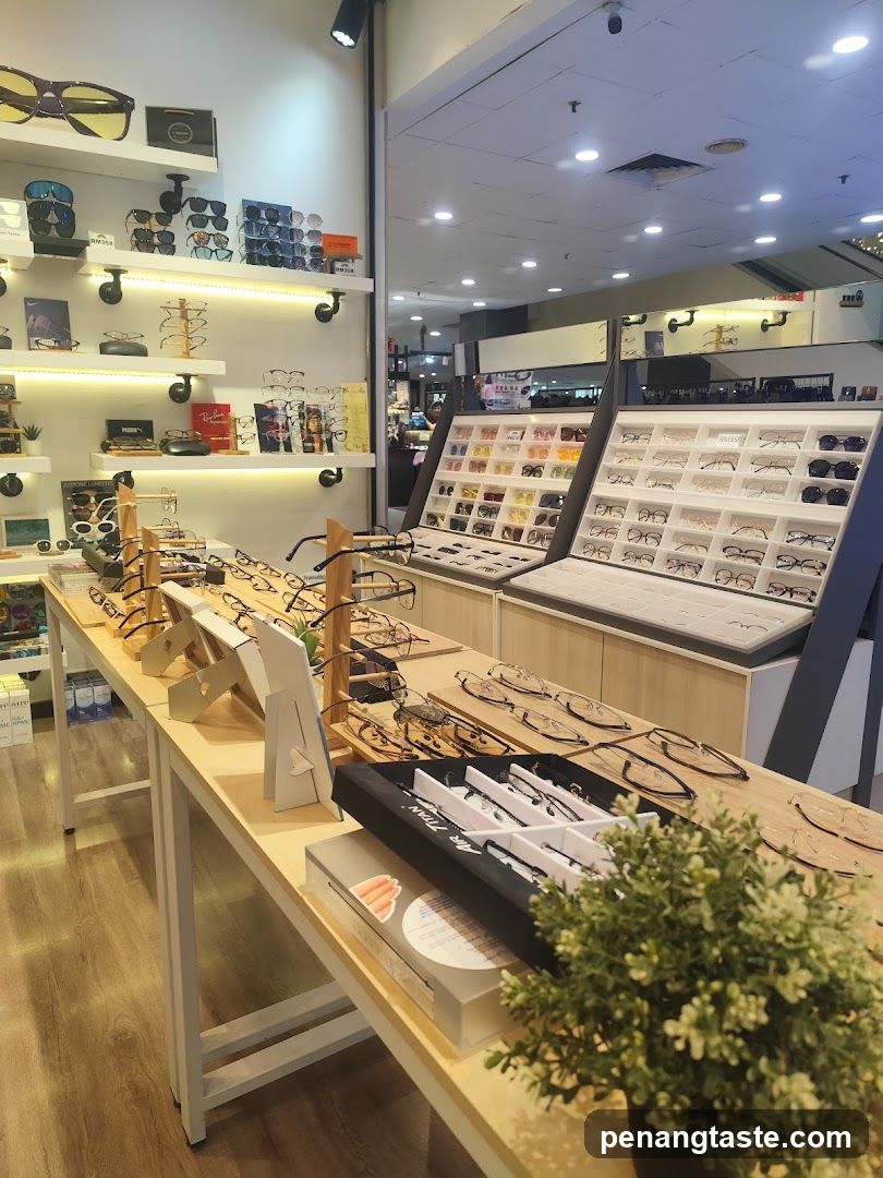 Optical Store Interior Display