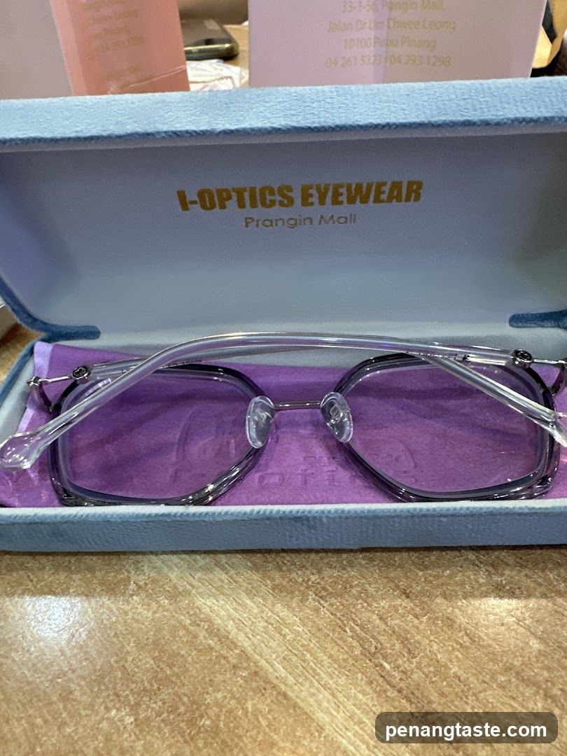 Eyewear in case