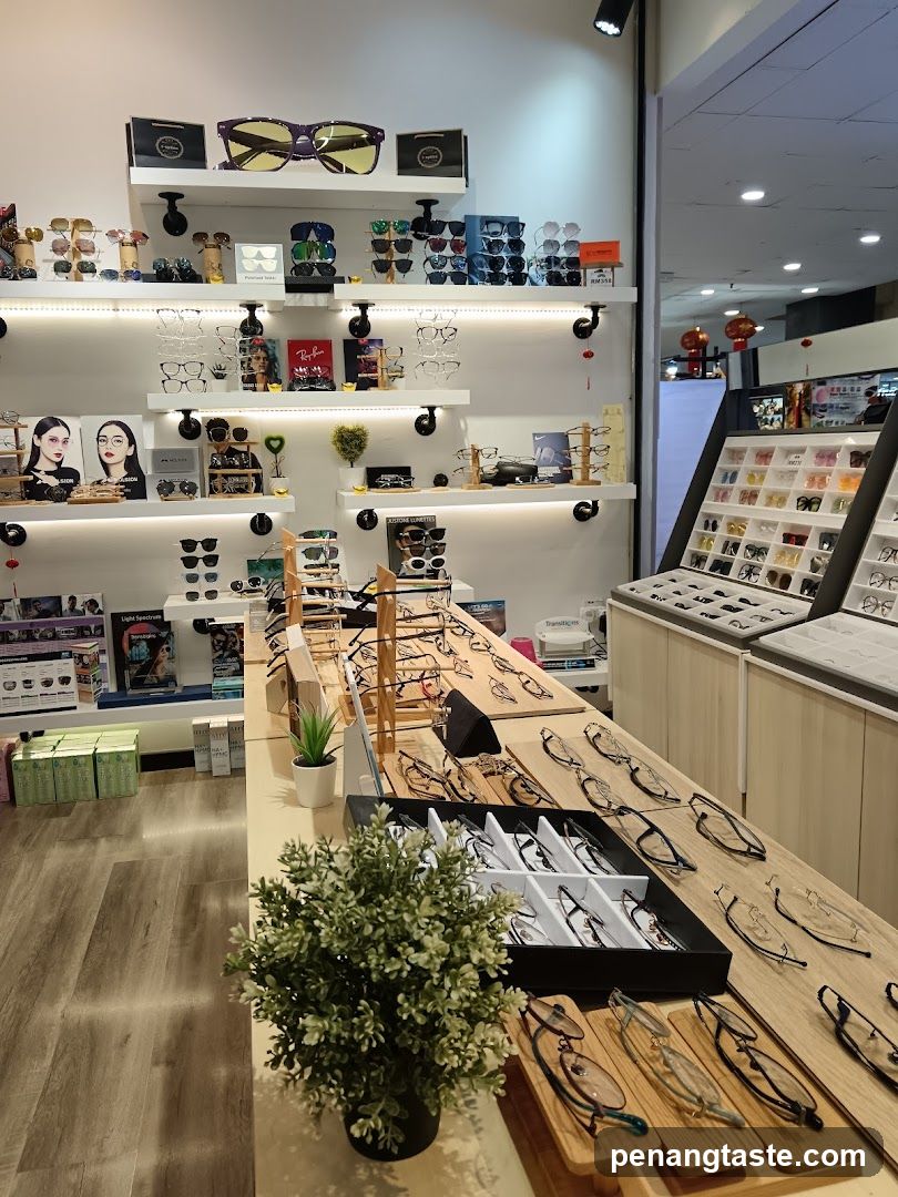 Optical Store Interior Display
