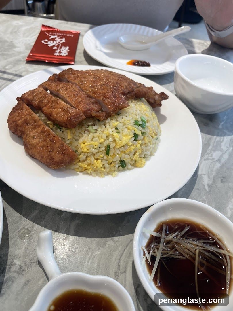 Pork Fried Rice with Sauce