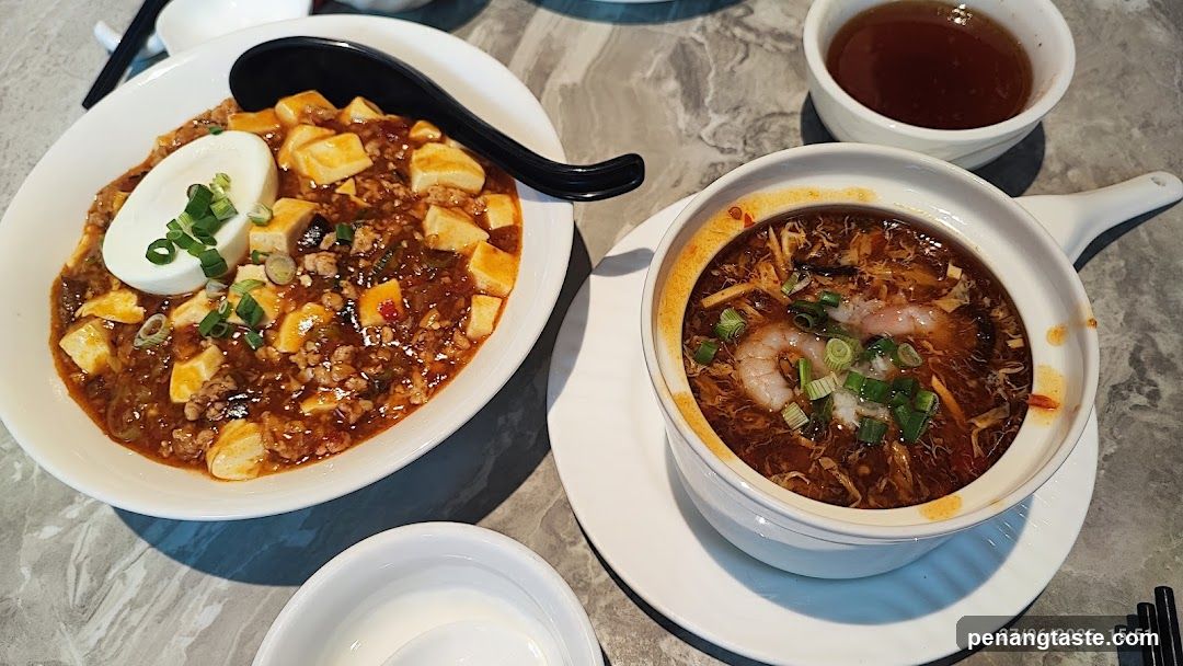 Chinese Dishes on Table