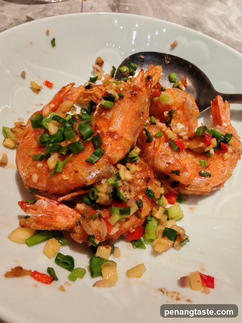 Garlic Shrimp Dish