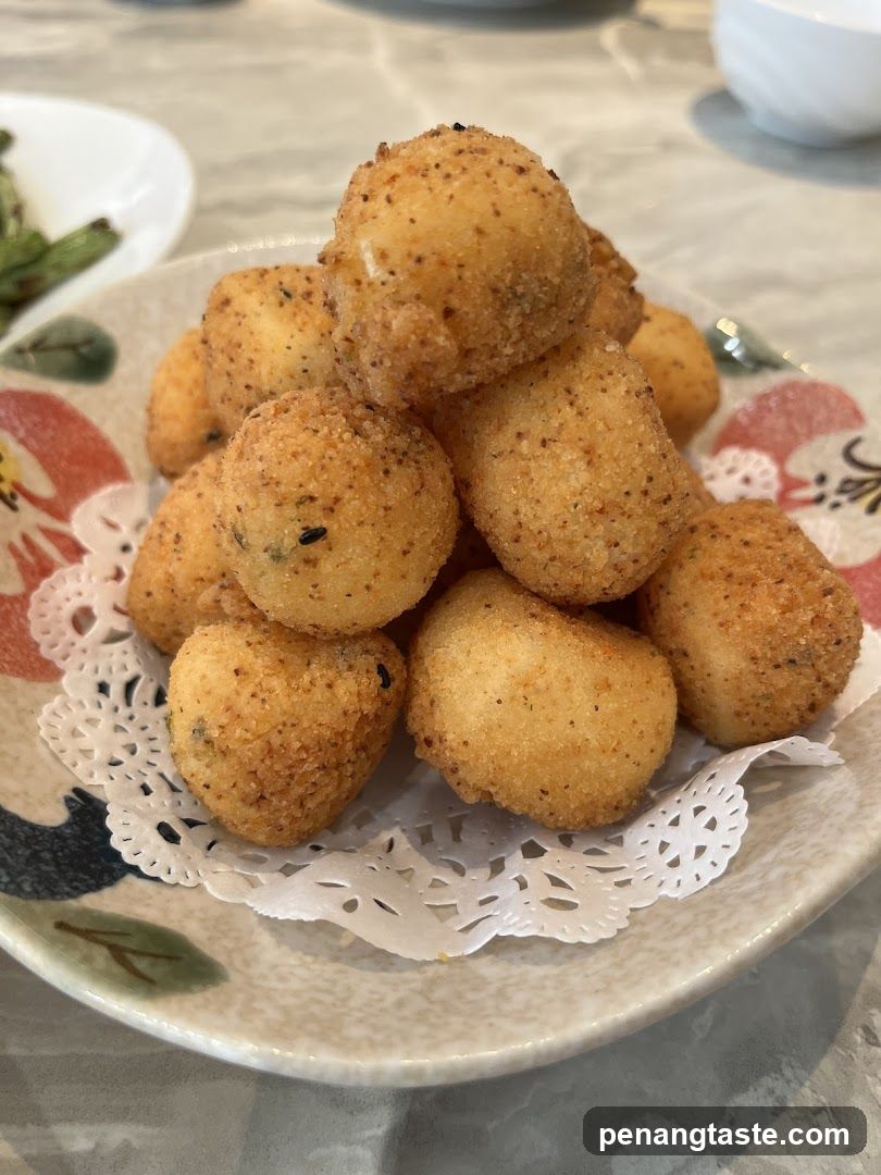 Fried Dumplings on a Plate