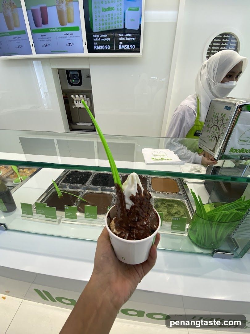 Frozen Dessert Shop Interior
