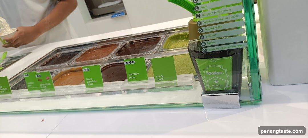 Sauce Display Counter