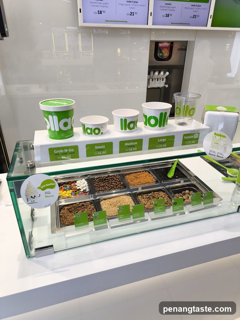 Illa Ice Cream Display