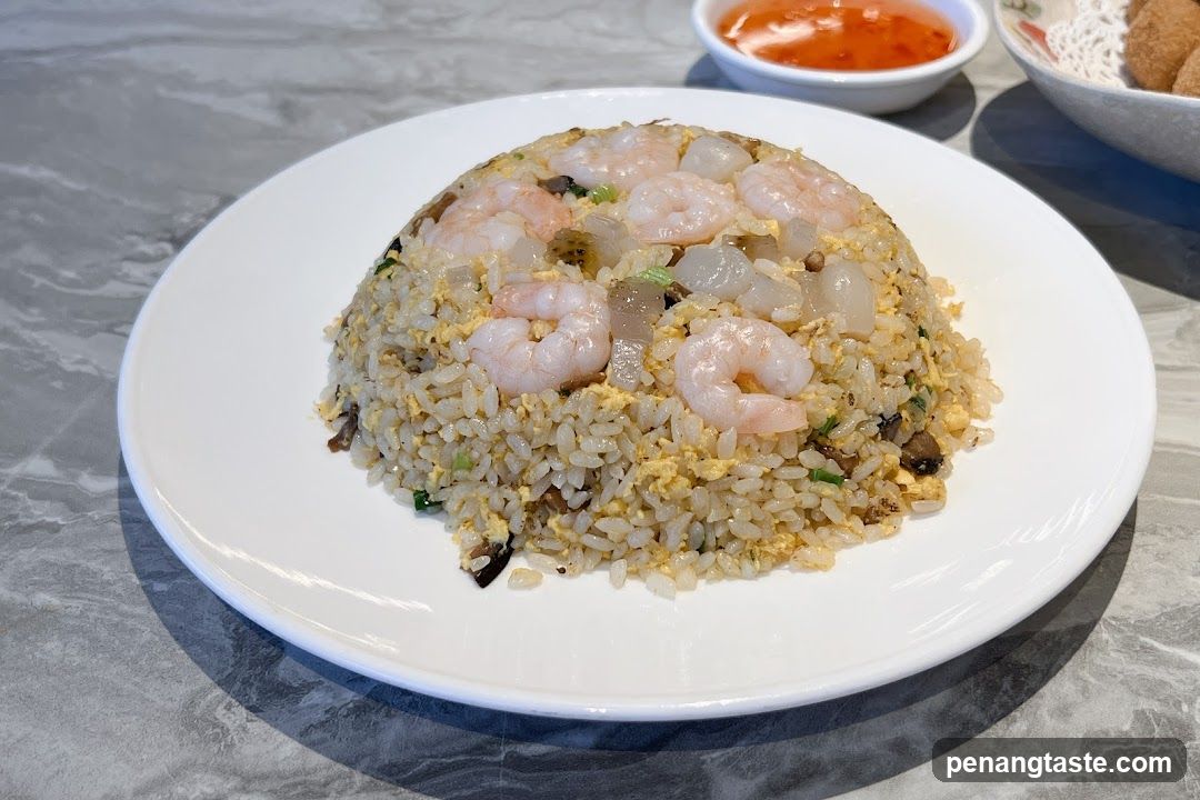Shrimp Fried Rice with Sauce