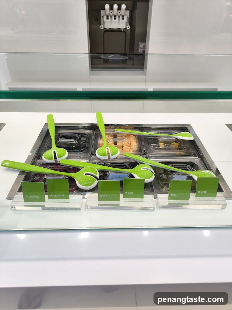 Fruit Salad Bar Display